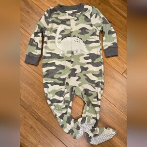 Carter's Fleece One Piece Footie Playsuit Pajamas